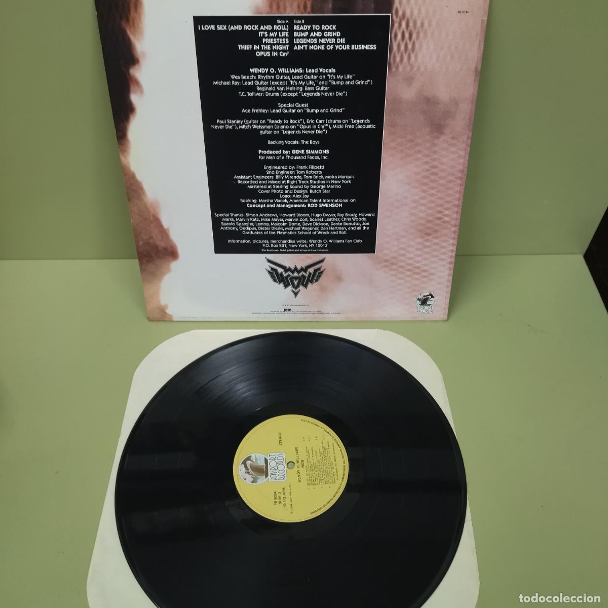 Discos de vinilo: LP DISCO VINILO WENDY WILLIAMS WOW - Foto 2