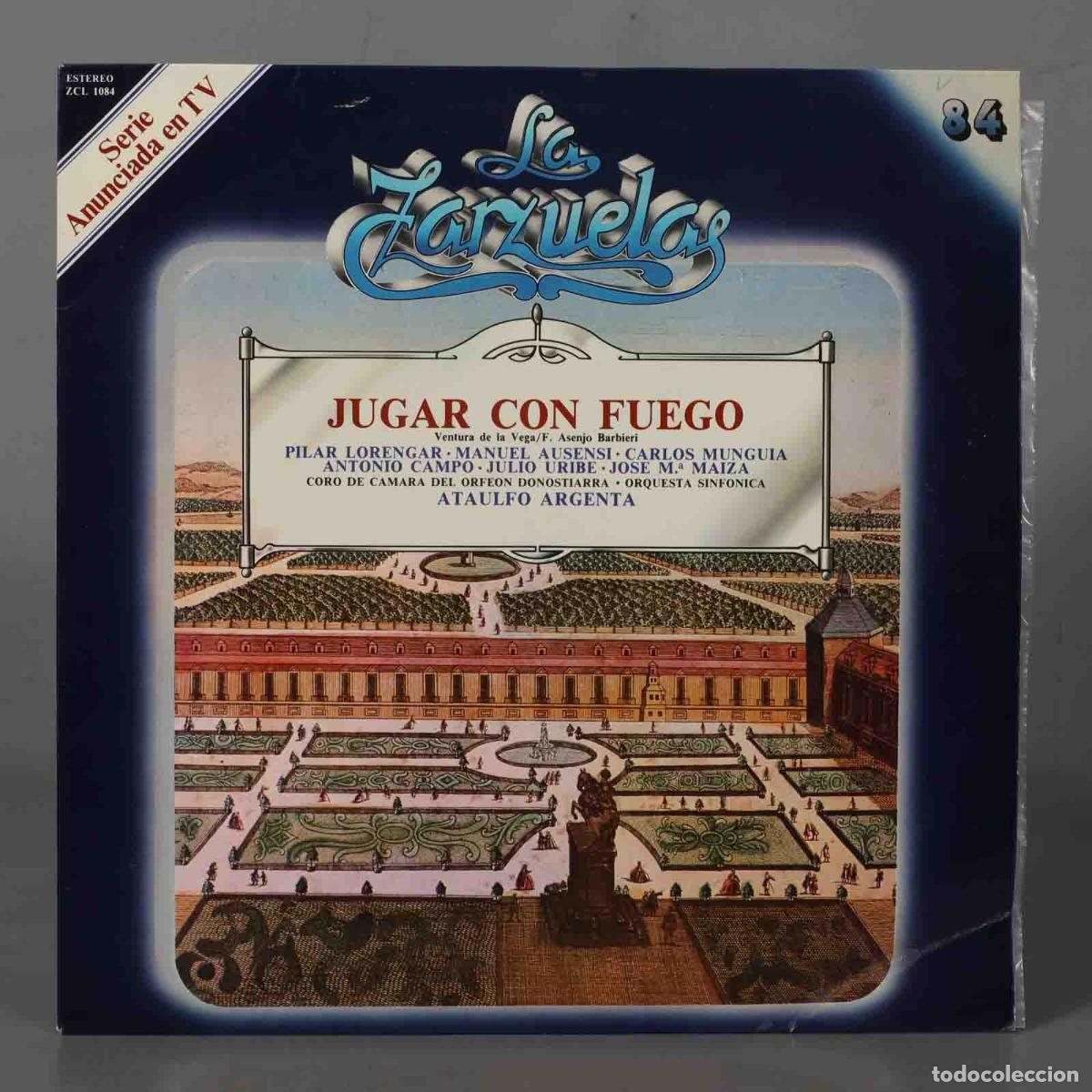 Discos de vinilo: LP. JUGAR coN FUEGO ARGENTA - Foto 1