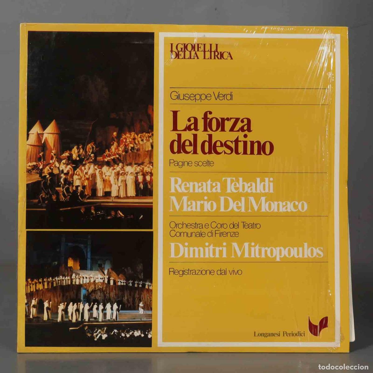 Discos de vinilo: LP. Mitropoulos &ndash; La Forza Del Destino VERDI - Foto 1