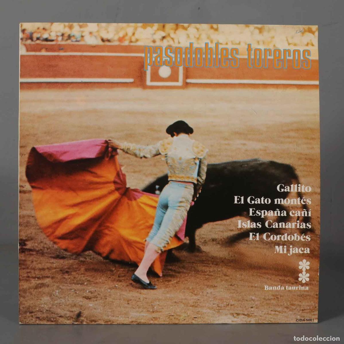 Discos de vinilo: LP. PASODOBLES TOREROS - Foto 1