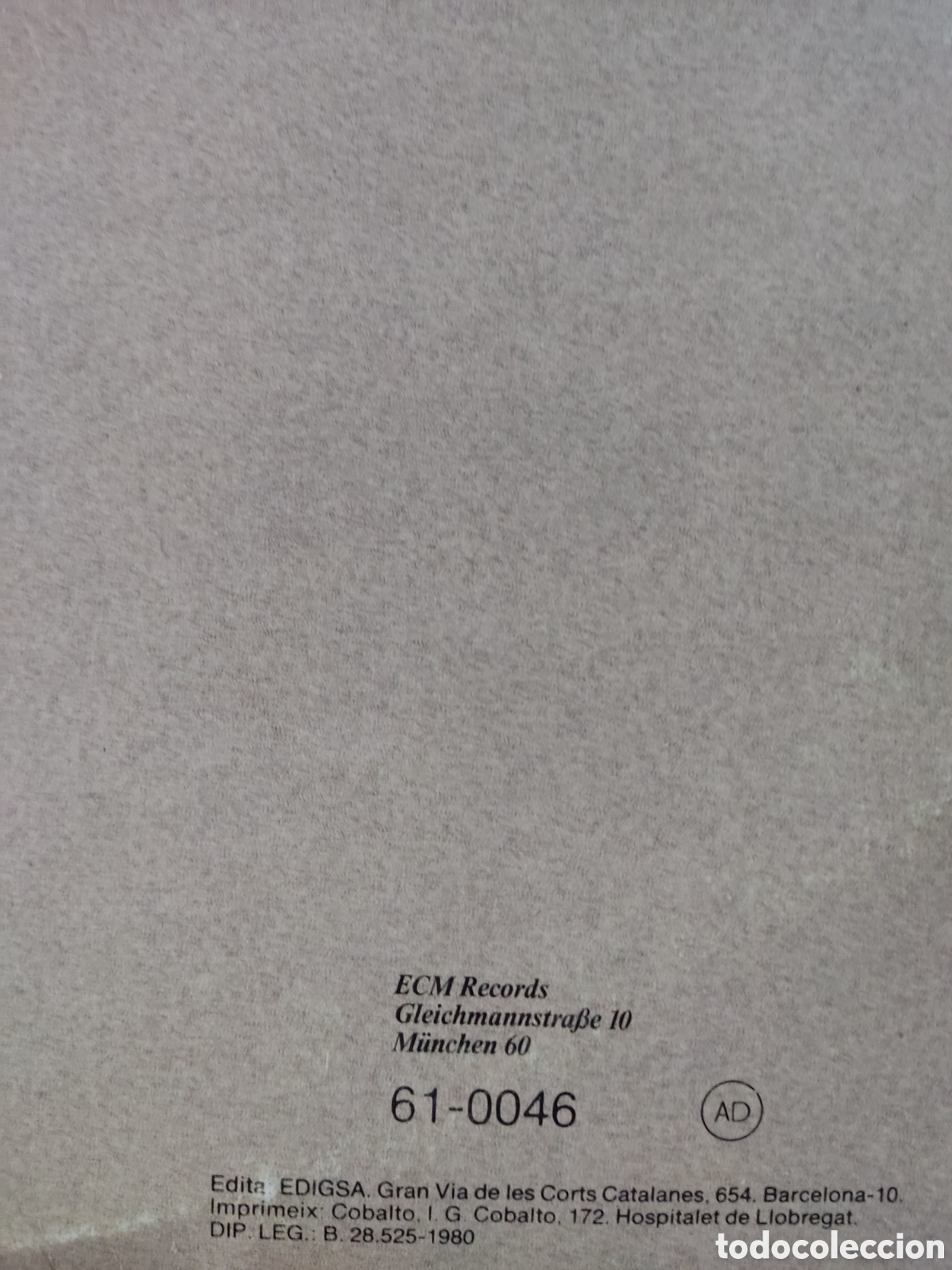 Discos de vinilo: Nude ants ( Keith Jarrett, Garbaret , Danielsson - Foto 2
