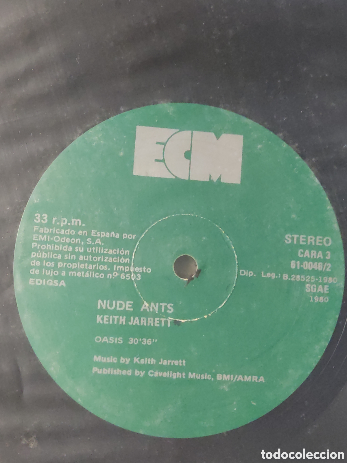 Discos de vinilo: Nude ants ( Keith Jarrett, Garbaret , Danielsson - Foto 3