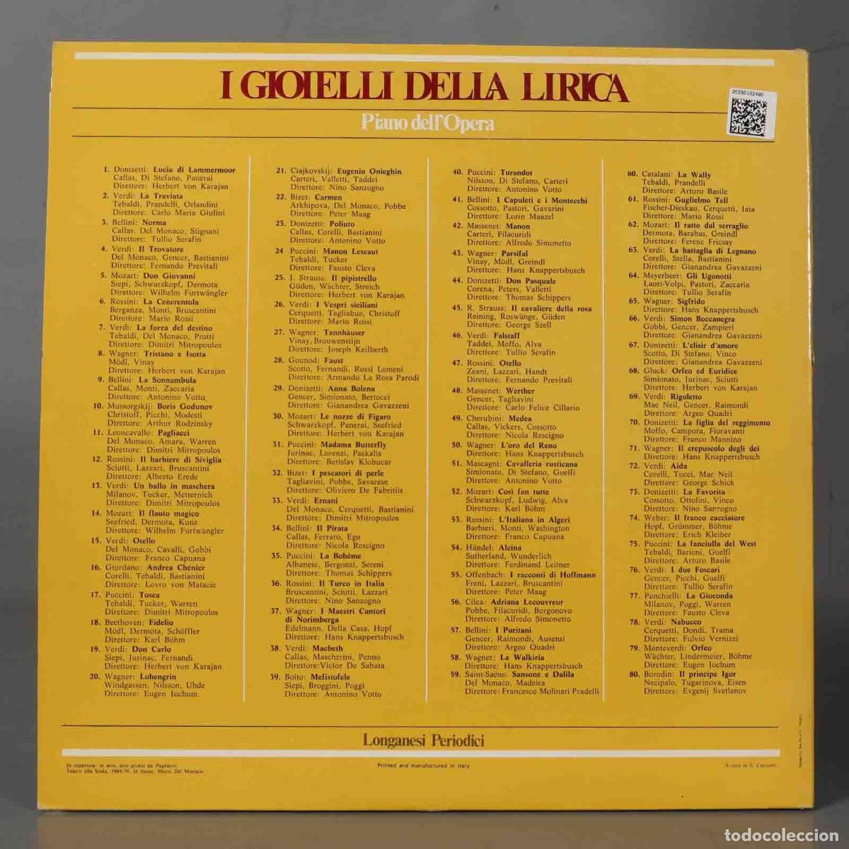 Discos de vinilo: LP. PLAGLIACCI. LEONCAVALLO. MITROPOULUS - Foto 2