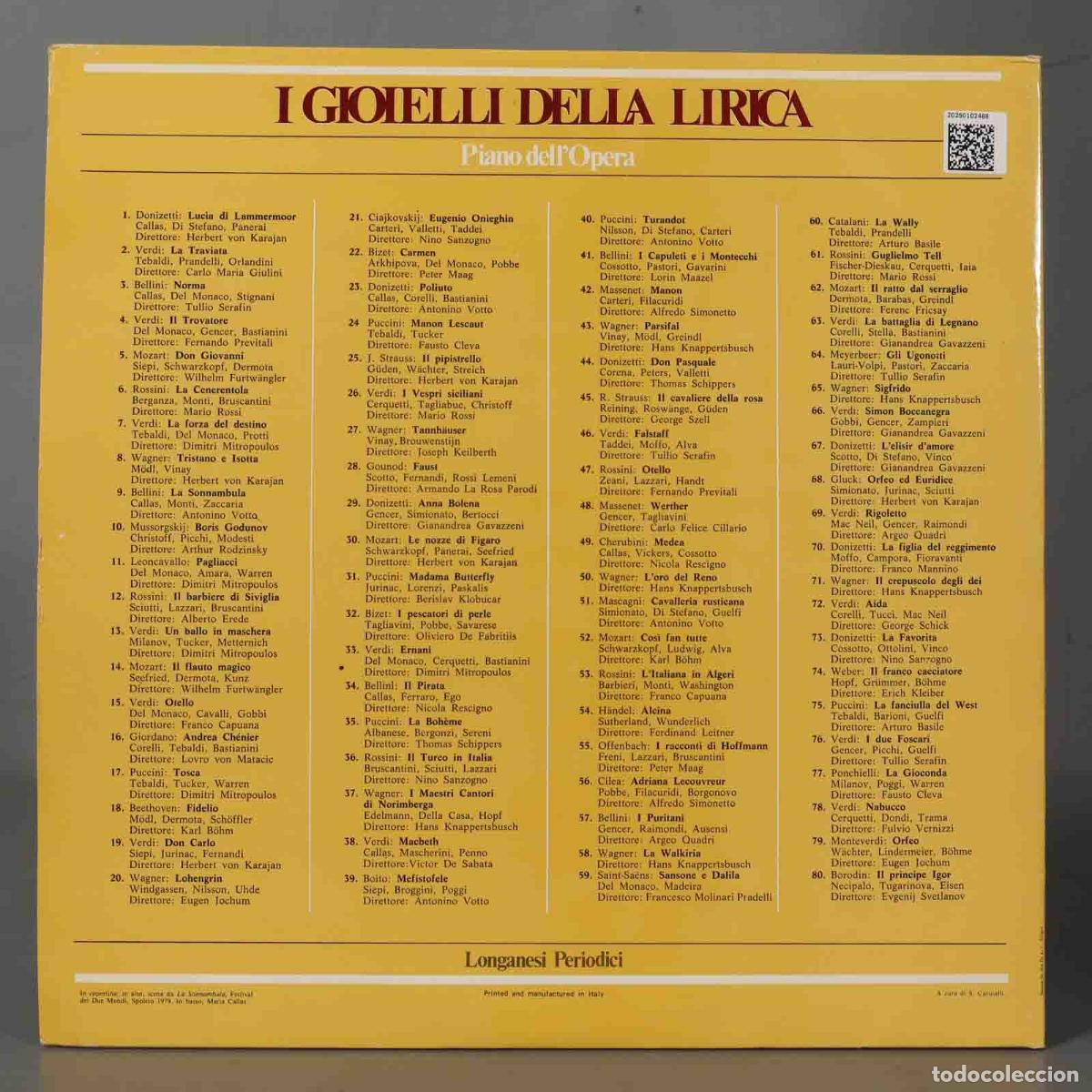 Discos de vinilo: LP. LA SONNAMBULA BELLINI VOTTO - Foto 2
