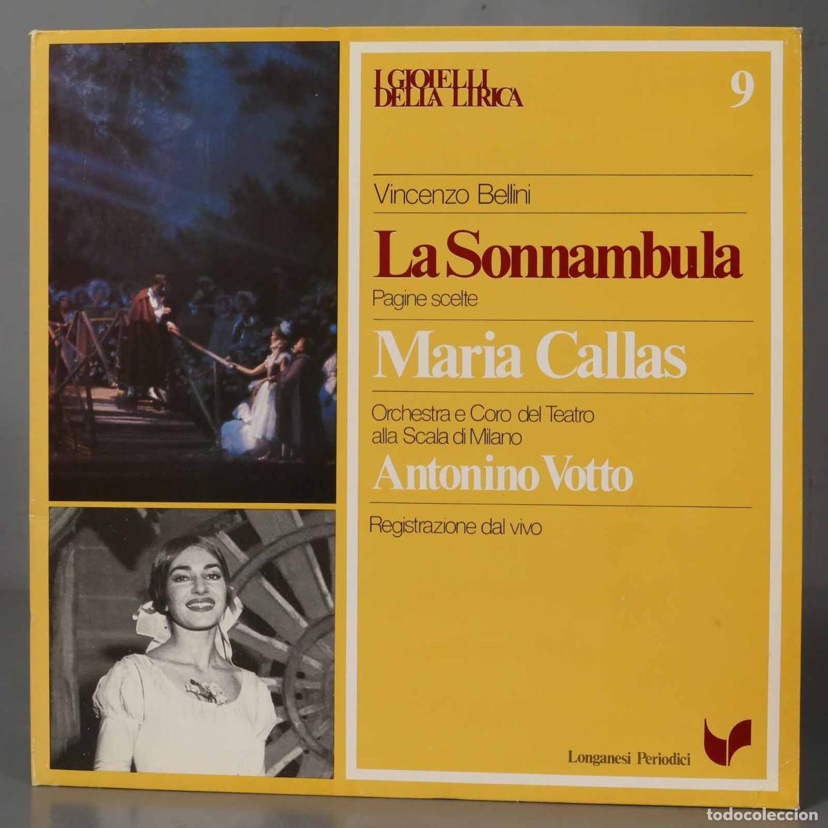Discos de vinilo: LP. LA SONNAMBULA BELLINI VOTTO - Foto 1