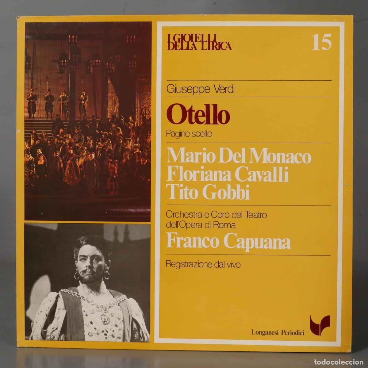 Discos de vinilo: LP. OTELLO VERDI CAPUANA - Foto 1