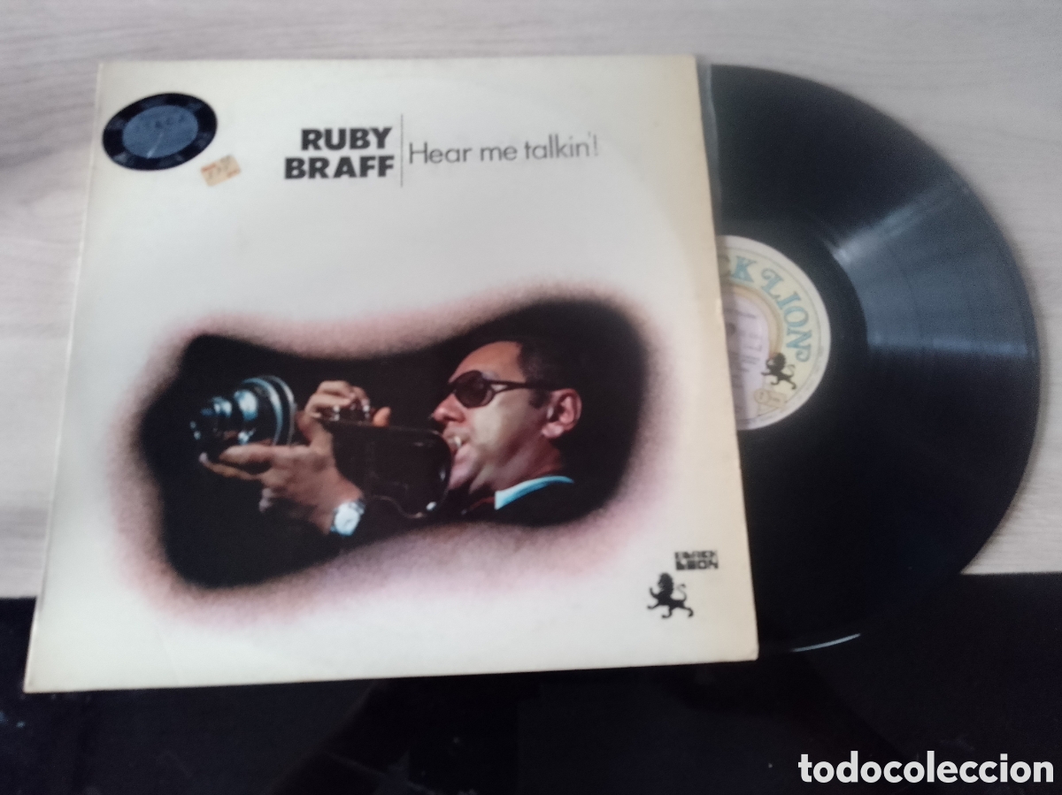 Discos de vinilo: RUBY BRAFF LP HEAR ME TALKIN! 1978 - Foto 1