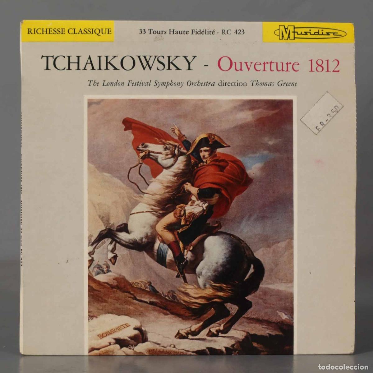 Discos de vinilo: SINGLE. TCHAIKOWSKY OUVERTURE 1812. GREENE - Foto 1