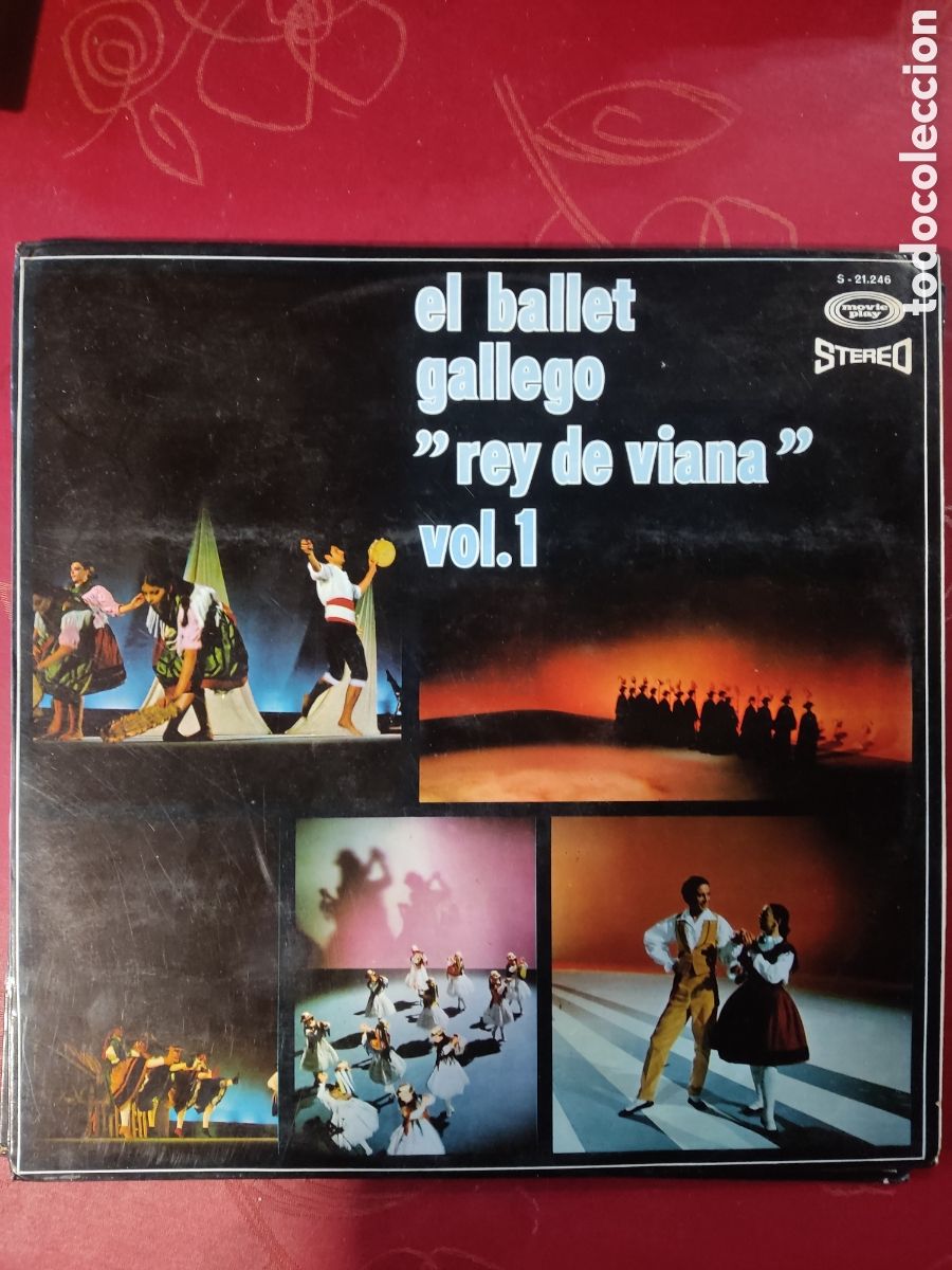 Discos de vinil: El ballet gallego &rdquo; rey de Viana&rdquo; vol.1,2 y 3
