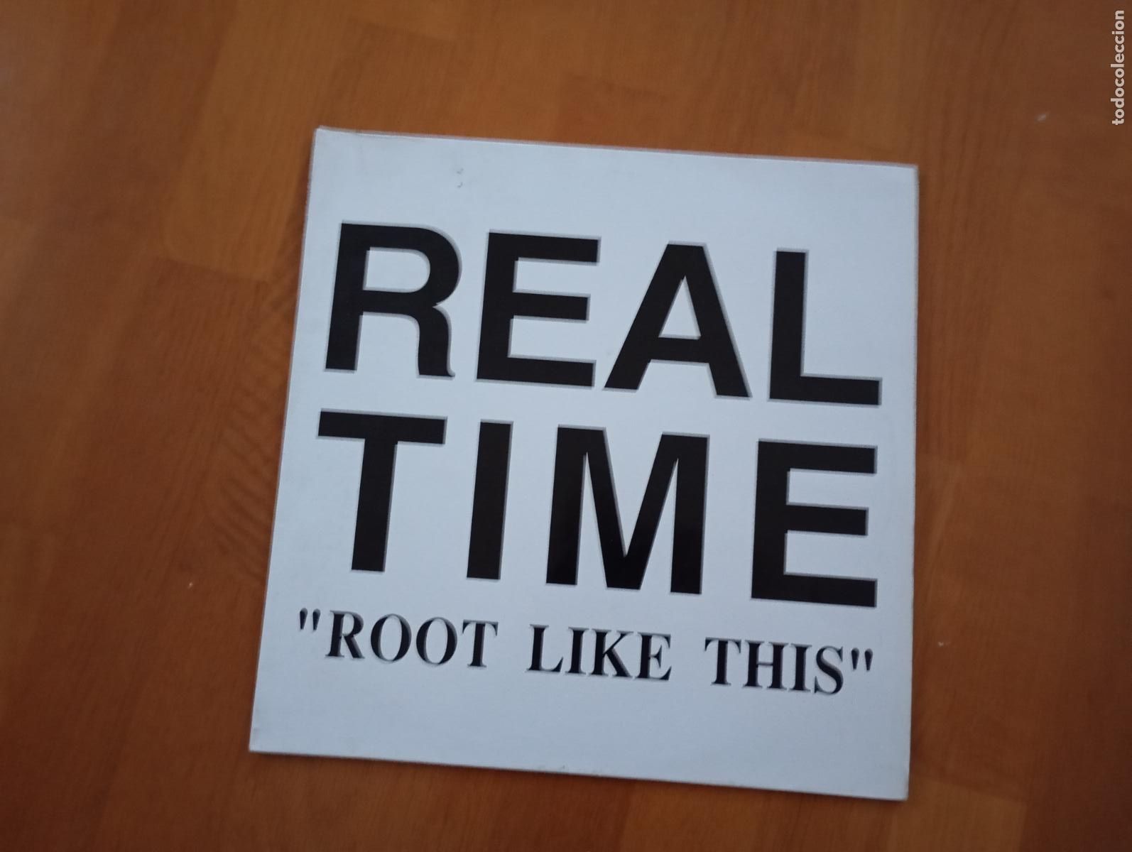Discos de vinilo: Real time-root like this .maxi - Foto 1