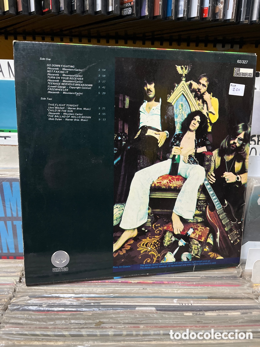 Discos de vinilo: nazareth loud proud nazareth - Foto 2