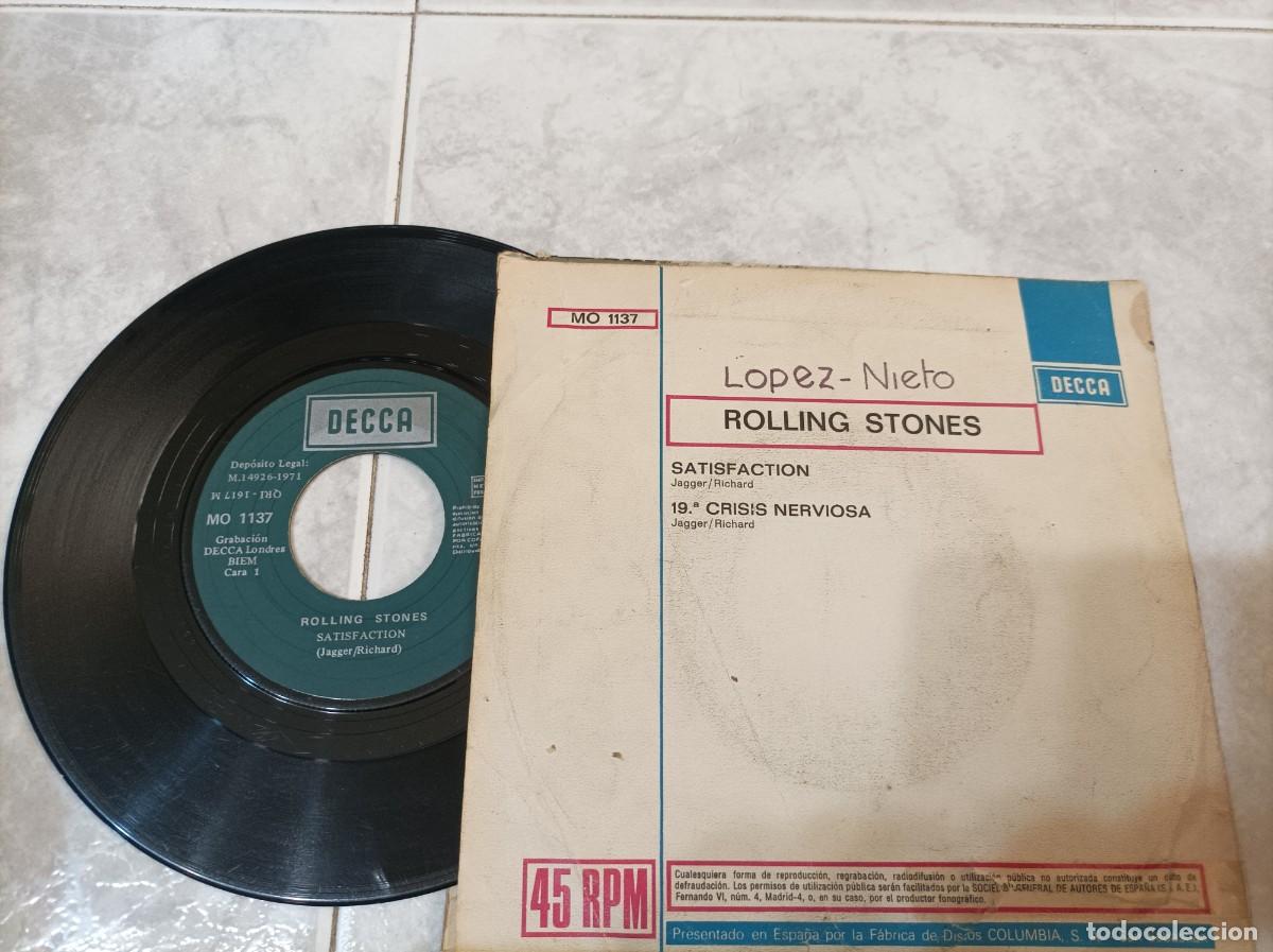 Discos de vinilo: Rolling Stones satisfaction - Foto 2