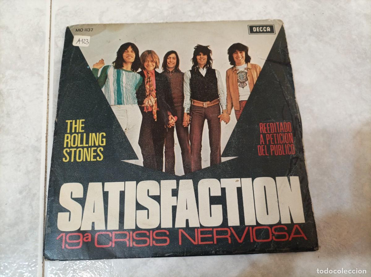 Discos de vinilo: Rolling Stones satisfaction - Foto 1