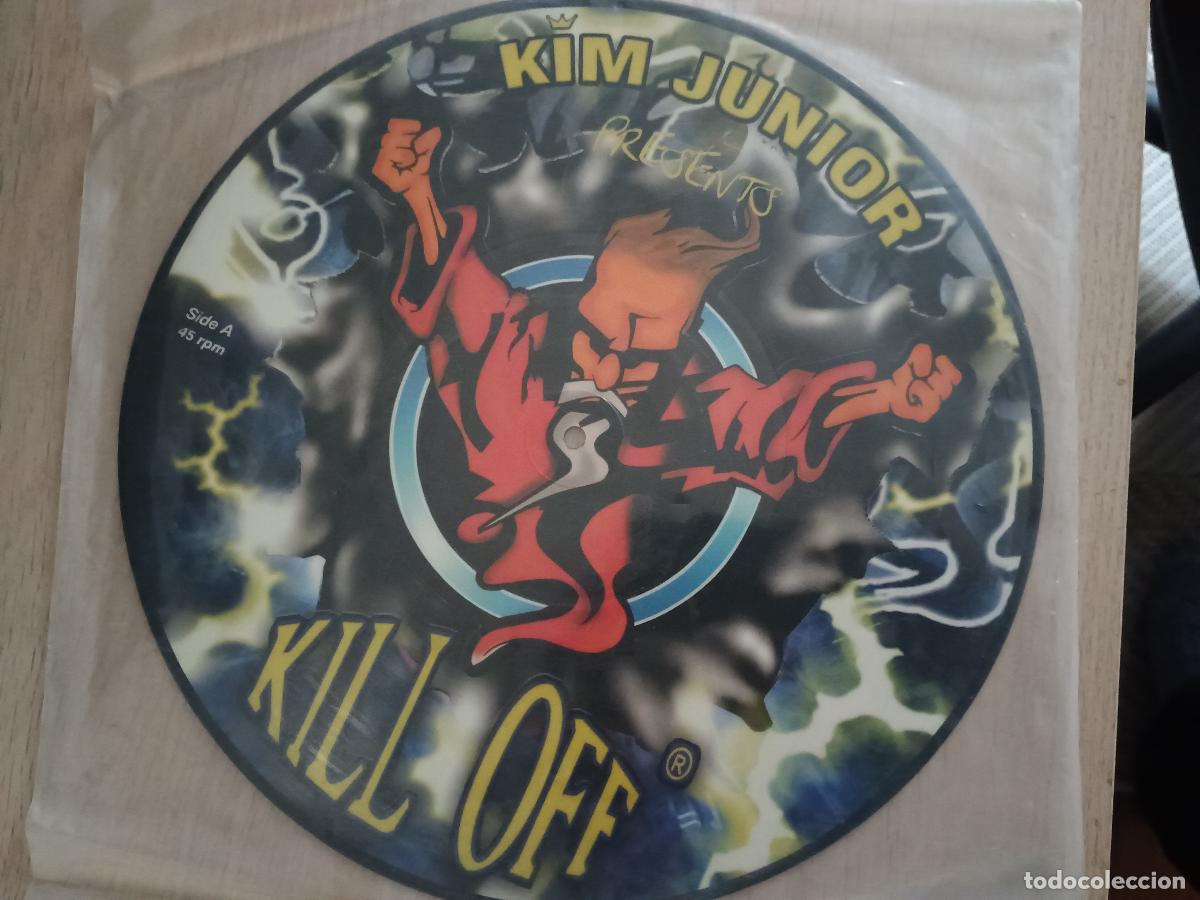 Discos de vinilo: Kim Junior &lrm;&ndash; Kill Off, Spain 2002 Electronic Hardcore, Gabber - Foto 2