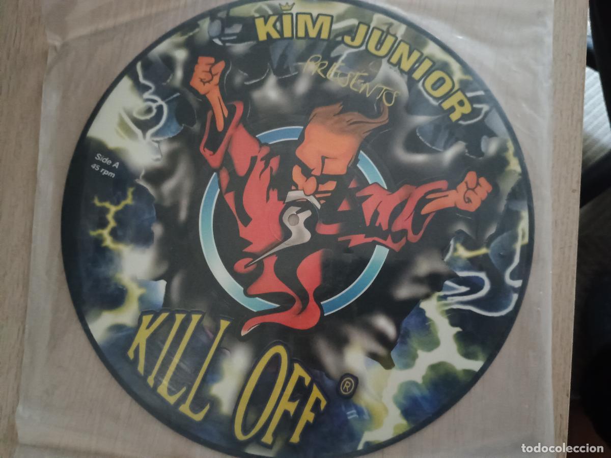 Discos de vinilo: Kim Junior &lrm;&ndash; Kill Off, Spain 2002 Electronic Hardcore, Gabber - Foto 1
