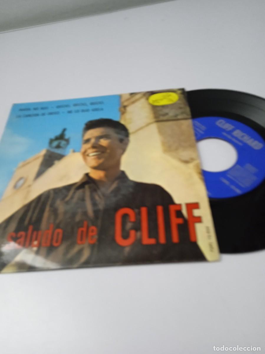 Discos de vinilo: CLIFF RICHARD Con The Shadows Un saludo de Cliff - Foto 3