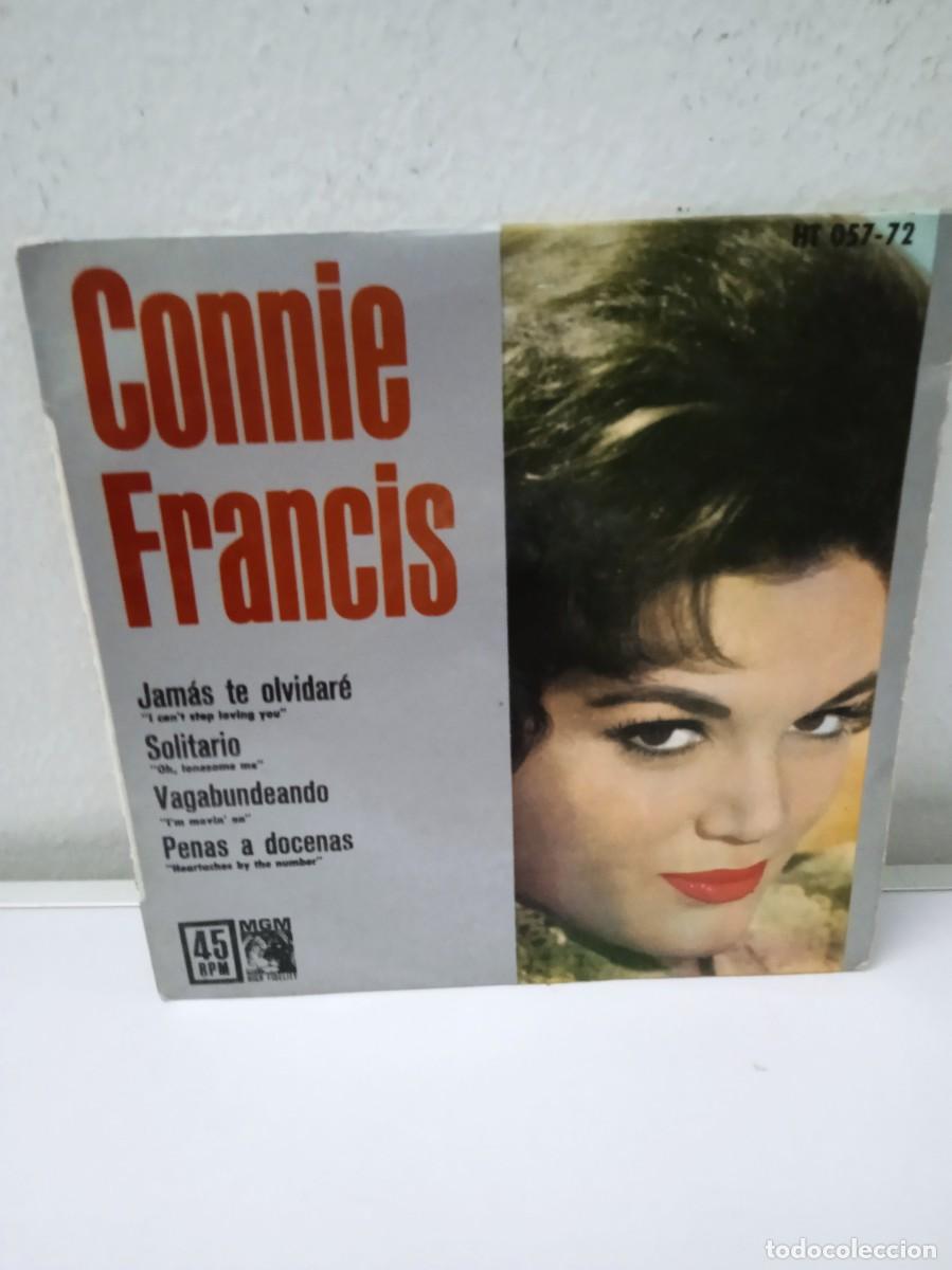 Discos de vinilo: CONNIE FRANCIS Jam&aacute;s te olvidar&eacute; +3 - Foto 1