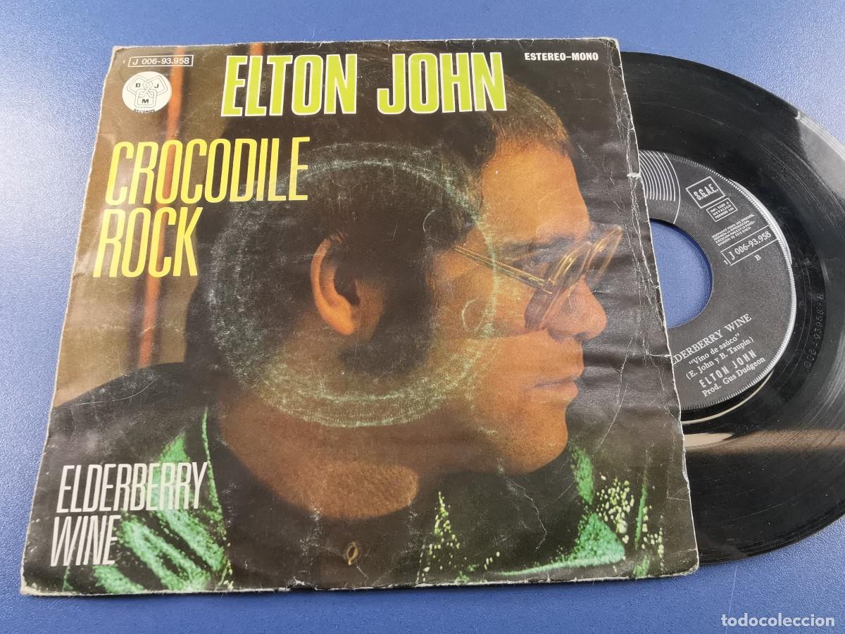 Discos de vinilo: ELTON JOHN COCODRILE ROCK A&Ntilde;O 1972 - Foto 2