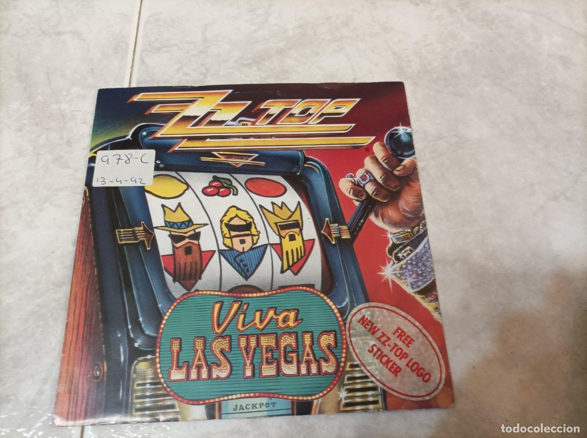 Discos de vinilo: zz top Viva las Vegas single - Foto 1