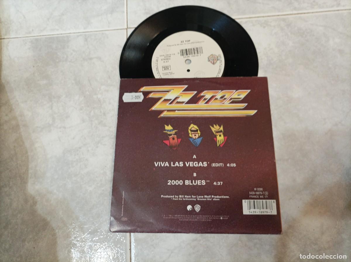 Discos de vinilo: zz top Viva las Vegas single - Foto 2