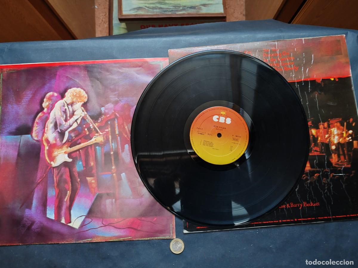 Discos de vinilo: Vinilo &rdquo;Saved&rdquo; - Bob Dylan, Edici&oacute;n Original con Insertos - Foto 3