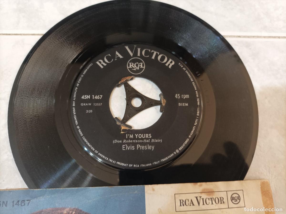 Discos de vinilo: Elvis Presley single original Italia - Foto 2