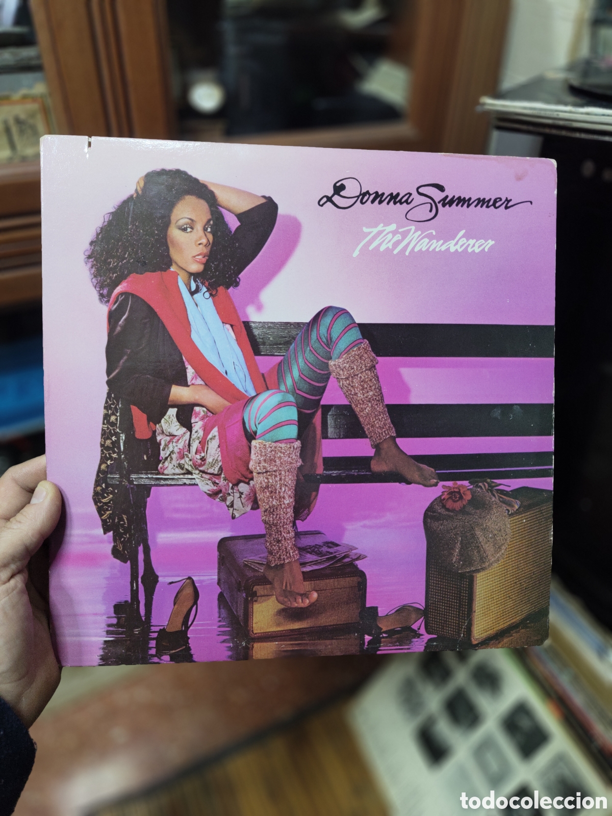 Discos de vinilo: DISCO VINILO DONNA SUMMER- THE WONDERER - Foto 1