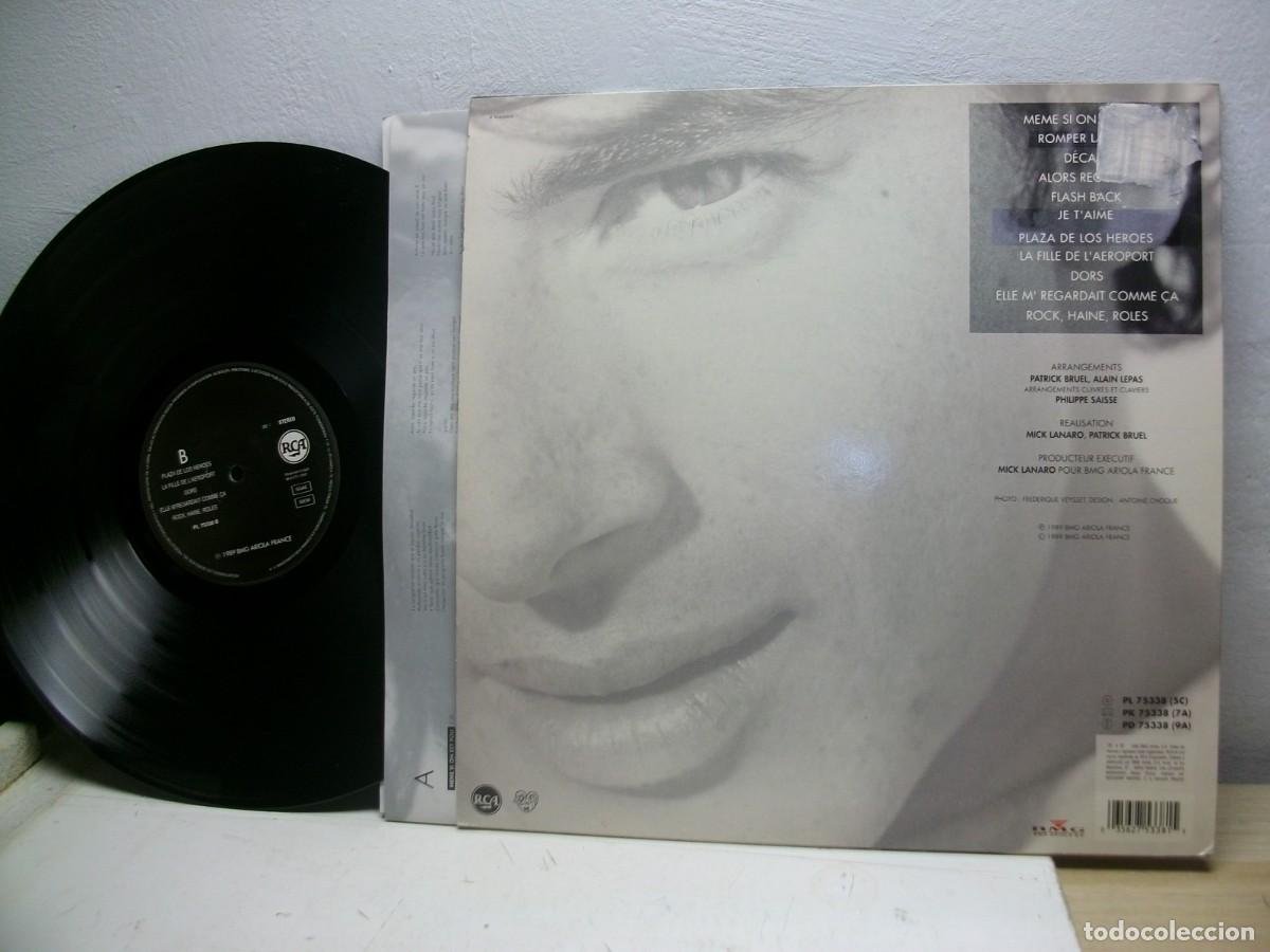 Discos de vinilo: Patrick Bruel -ROMPER LA VOZ (1989) LP - Foto 2