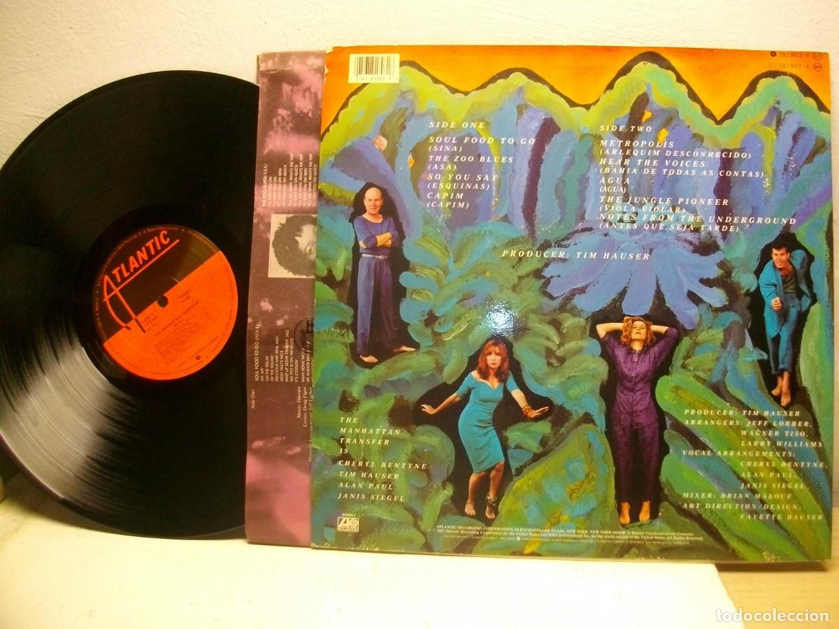Discos de vinilo: The Manhattan Transfer - Brasil LP - Foto 2