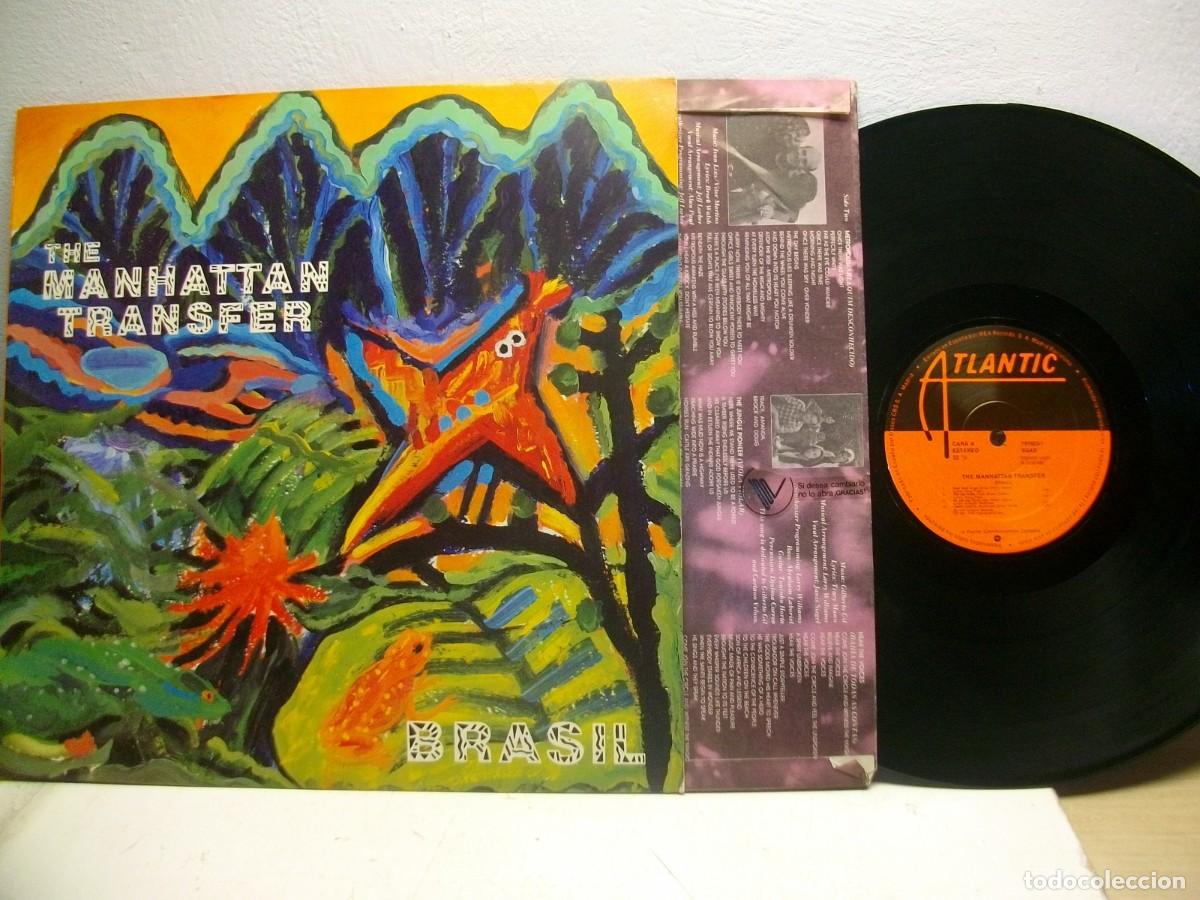 Discos de vinilo: The Manhattan Transfer - Brasil LP - Foto 1
