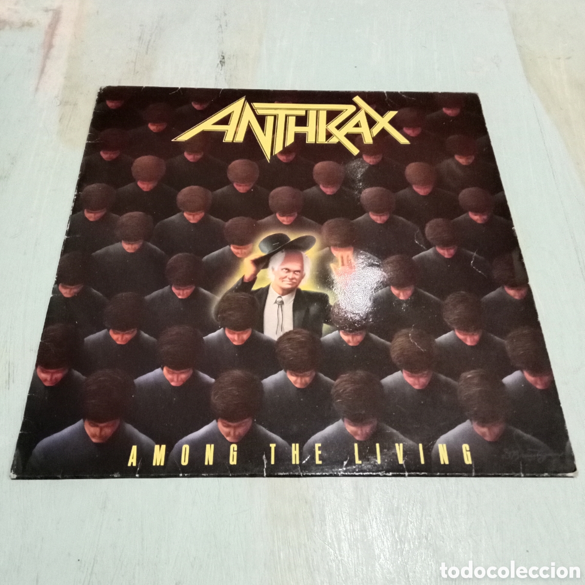 Discos de vinilo: ANTHRAX - AMONG THE LIVING - LP - Foto 1