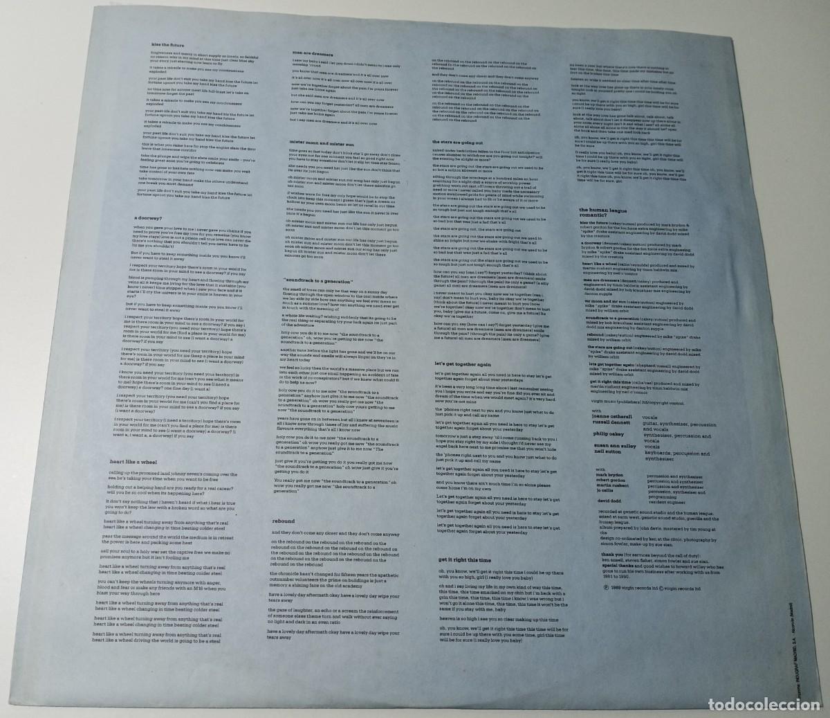 Discos de vinilo: The human league &ndash; Romantic? - Foto 3