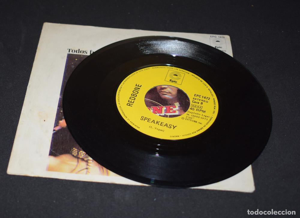 Discos de vinilo: Redbone &lrm;&ndash; We Were All Wounded At Wounded Knee - SINGLE 1973 - Foto 3