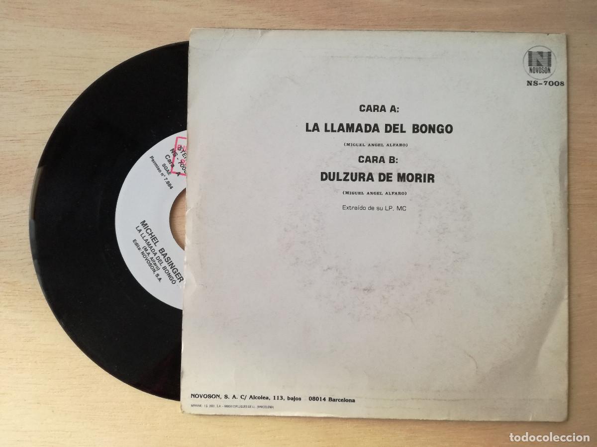 Discos de vinilo: MICHEL BASINGER - LA LLAMADA DEL BONGO - PEDIDO MINIMO 7&euro; - Foto 2