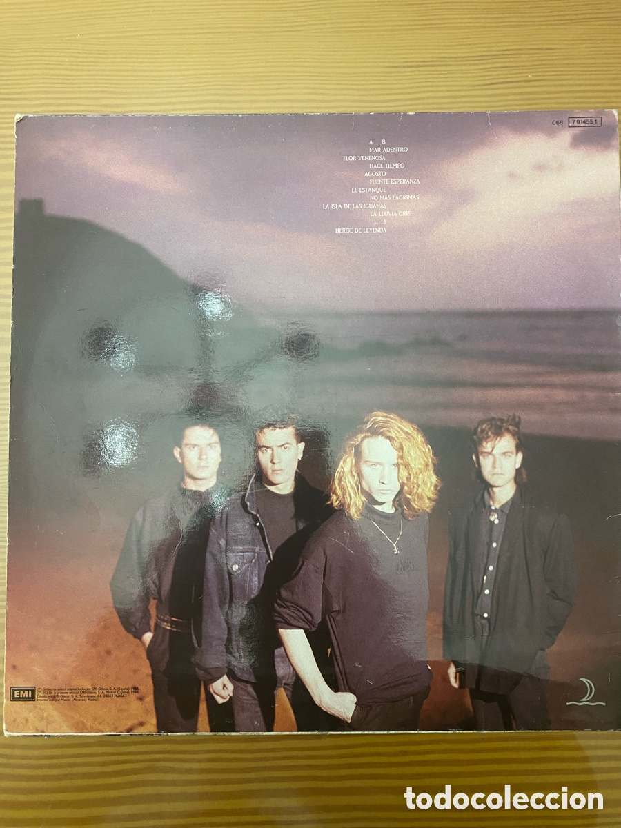 Discos de vinilo: Disco de vinilo de Heroes del silencio &ldquo;El mar no cesa&rdquo; - Foto 2