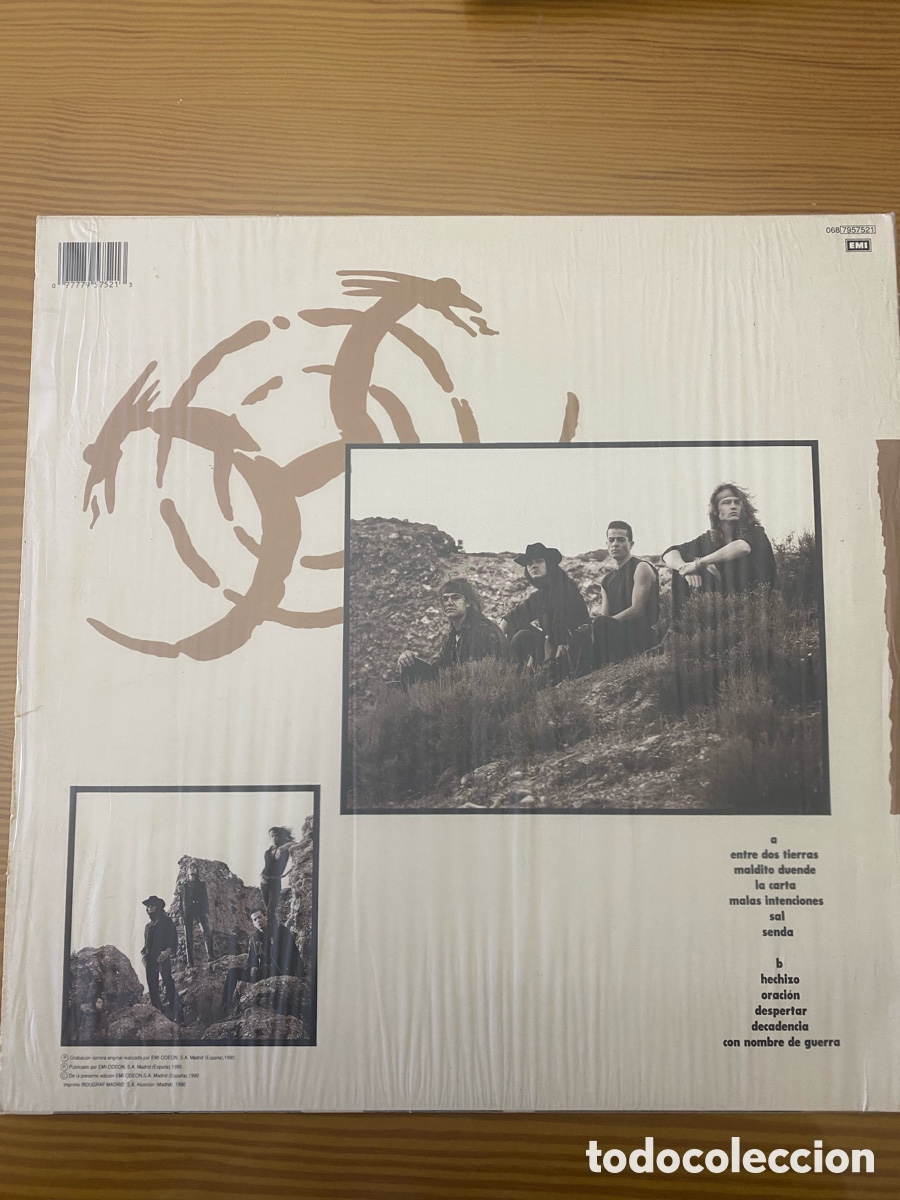 Discos de vinilo: Disco de vinilo de Heroes del silencio &ldquo;Senderos de traici&oacute;n&rdquo; - Foto 2