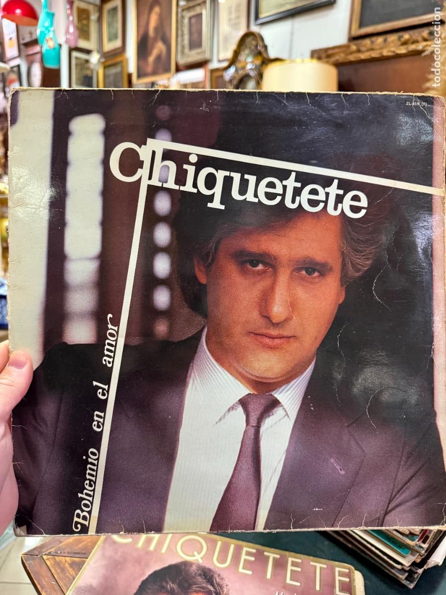 Discos de vinilo: LP CHIQUETETE - BOHEMIO EN EL AMOR - Foto 1