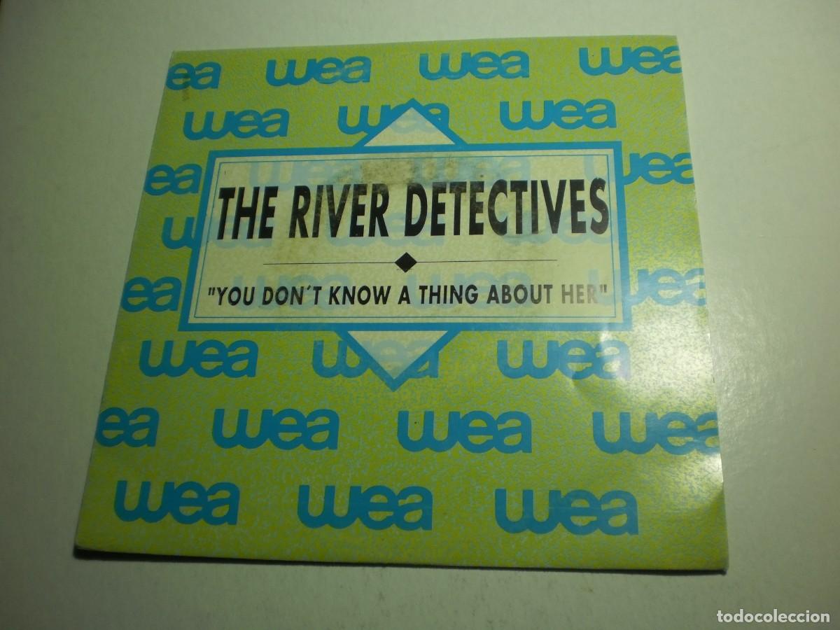Vinyl records: single promo the river detectives. you don't know a thing about her. wea 1989 spain (seminuevo)