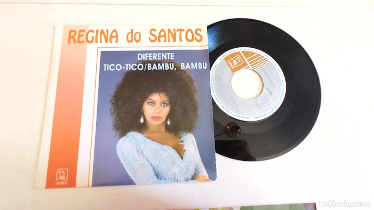 Discos de vinilo: REGINA DO SANTOS-SINGLE DIFERENTE - Foto 1