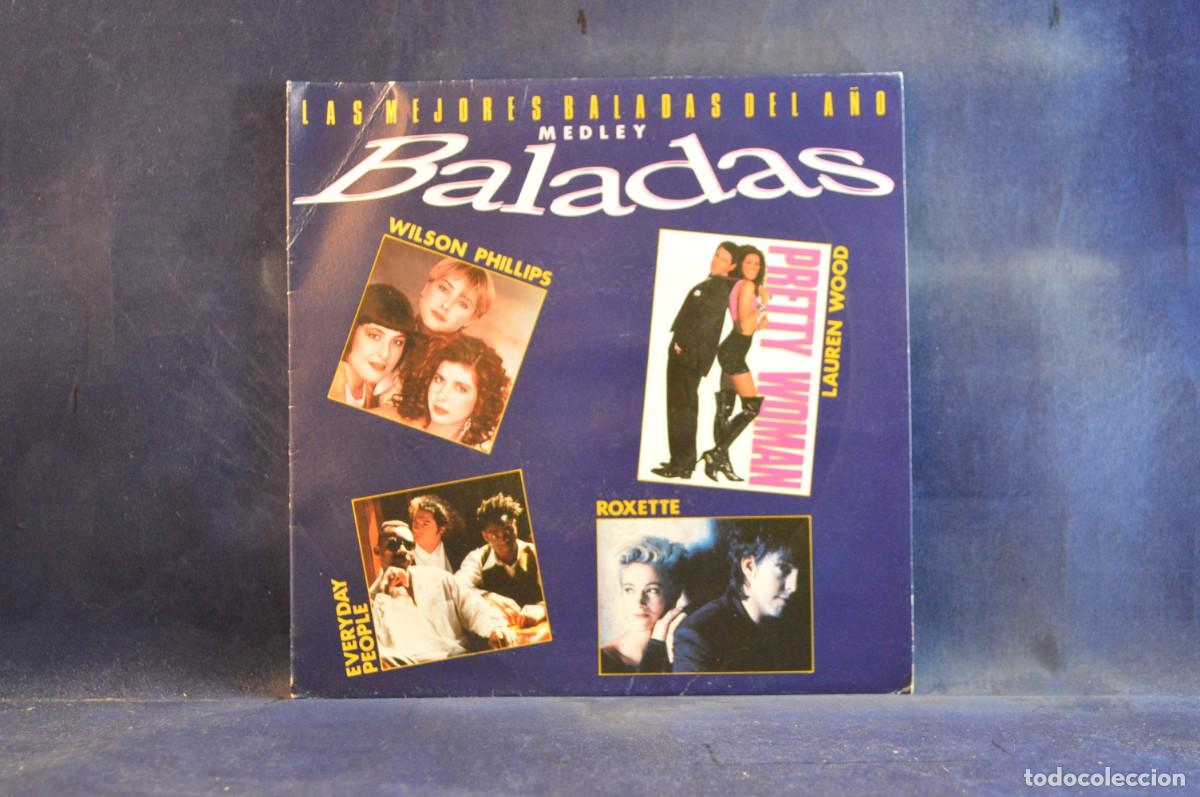 Vinyl records: BALADAS - LAS MEJORES BALADAS DEL A&Ntilde;O - SINGLE