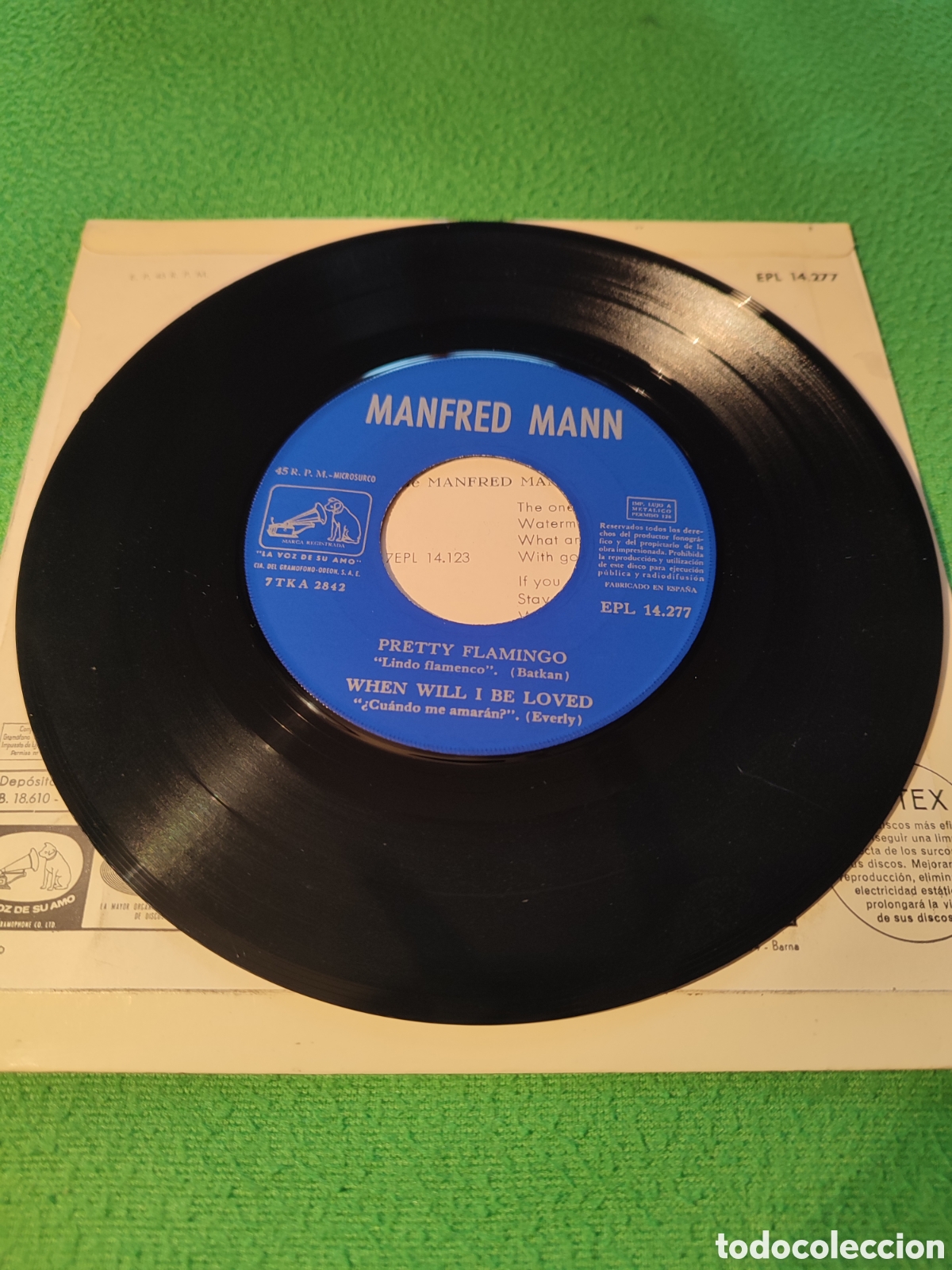 Discos de vinilo: Manfred Mann - Pretty Flamingo + 3 - Foto 3