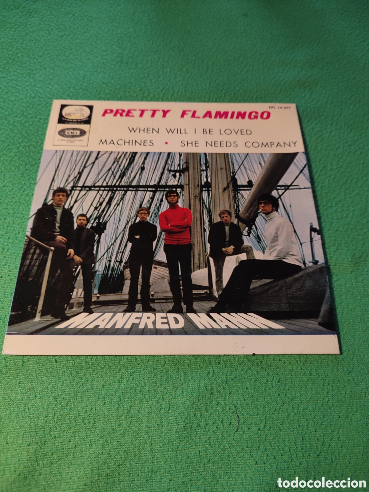 Discos de vinilo: Manfred Mann - Pretty Flamingo + 3 - Foto 1