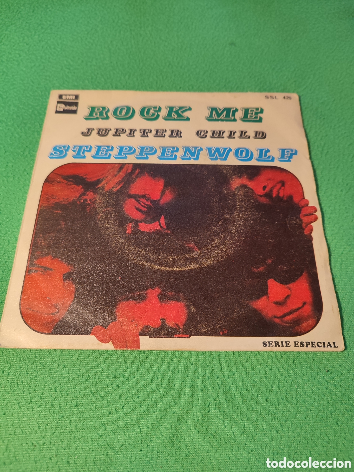 Discos de vinilo: Steppenwolf - Rock me / J&uacute;piter child - Foto 1