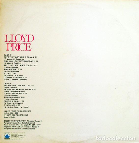 Discos de vinilo: Lloyd Price &ndash; Sus Discos De Oro - Foto 2