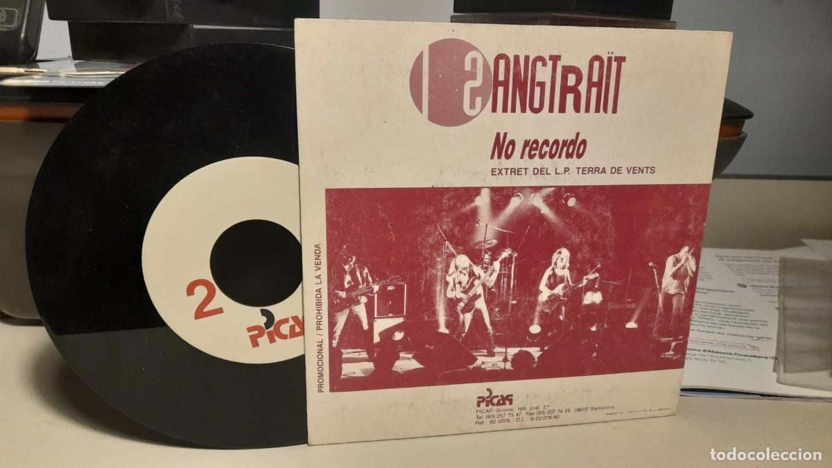 Discos de vinilo: SINGLE PROMO DE SANGTRAIT : NO RECORDO - Foto 2