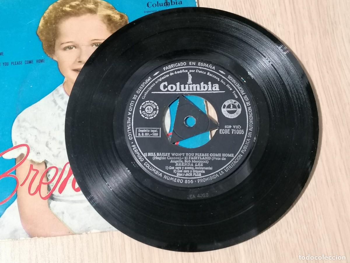 Discos de vinilo: single Brenda Lee &lrm;&ndash; ring a my phone - Foto 3