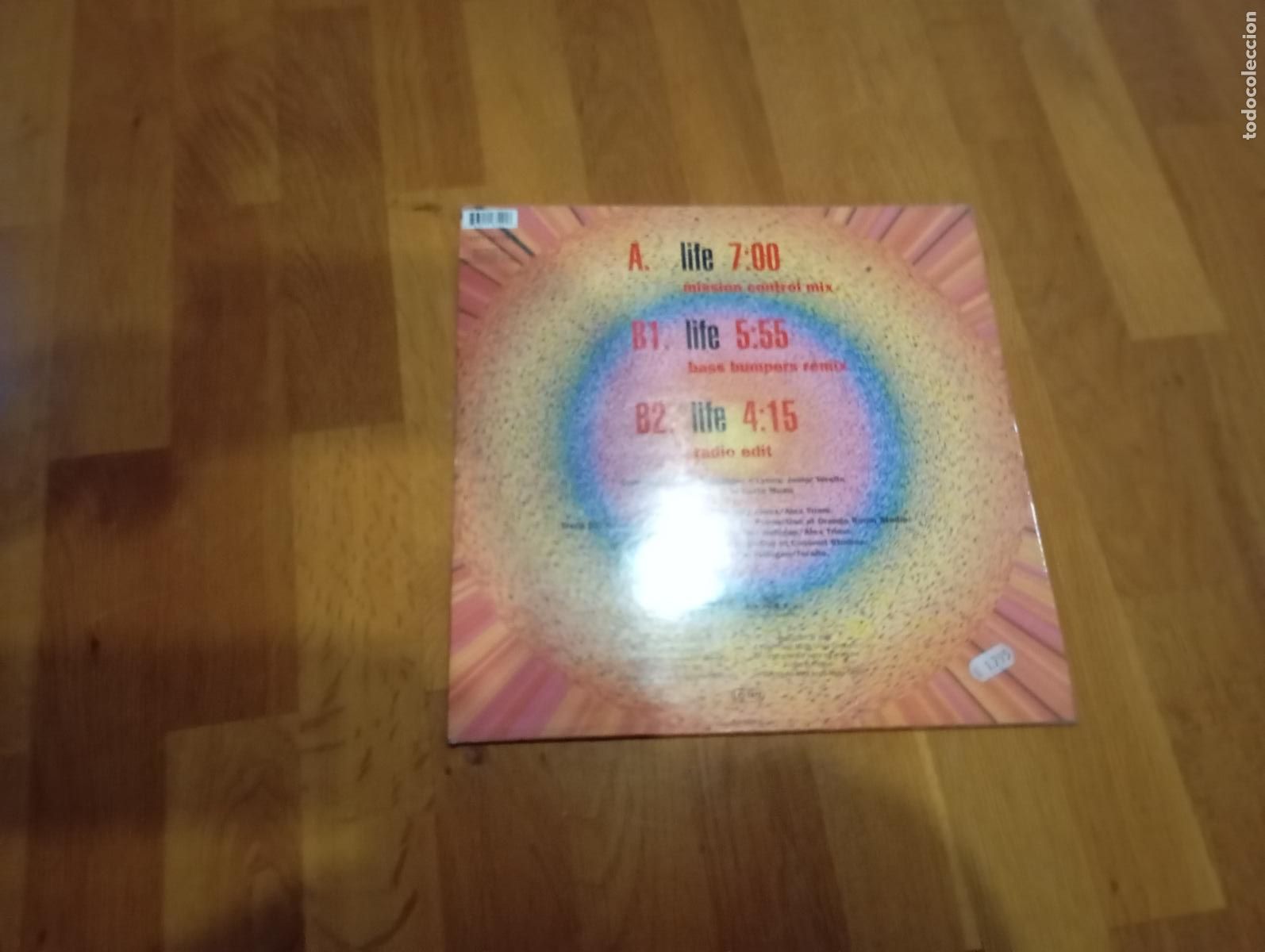 Discos de vinilo: Haddaway-life remix.maxi - Foto 2