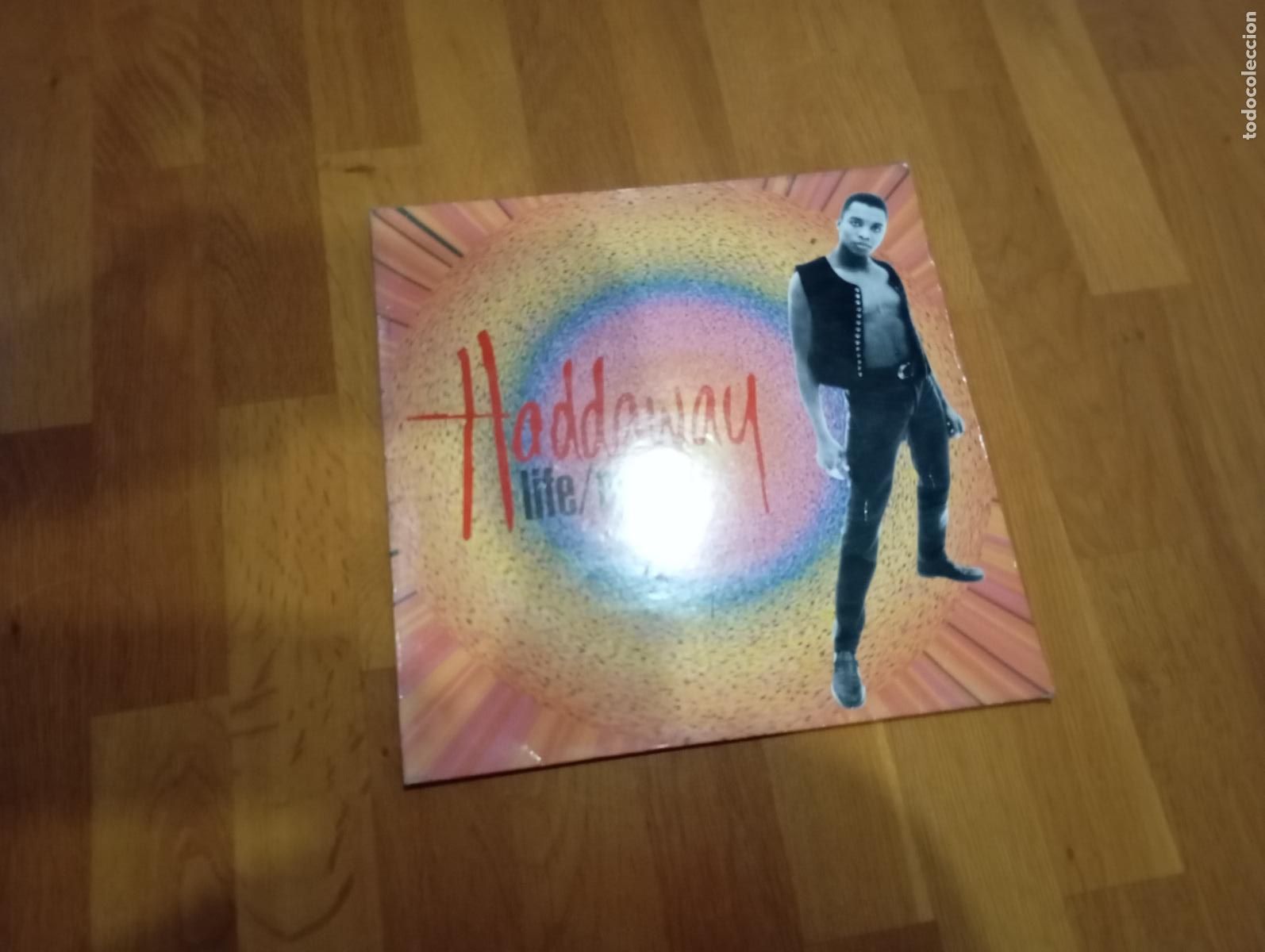 Discos de vinilo: Haddaway-life remix.maxi - Foto 1