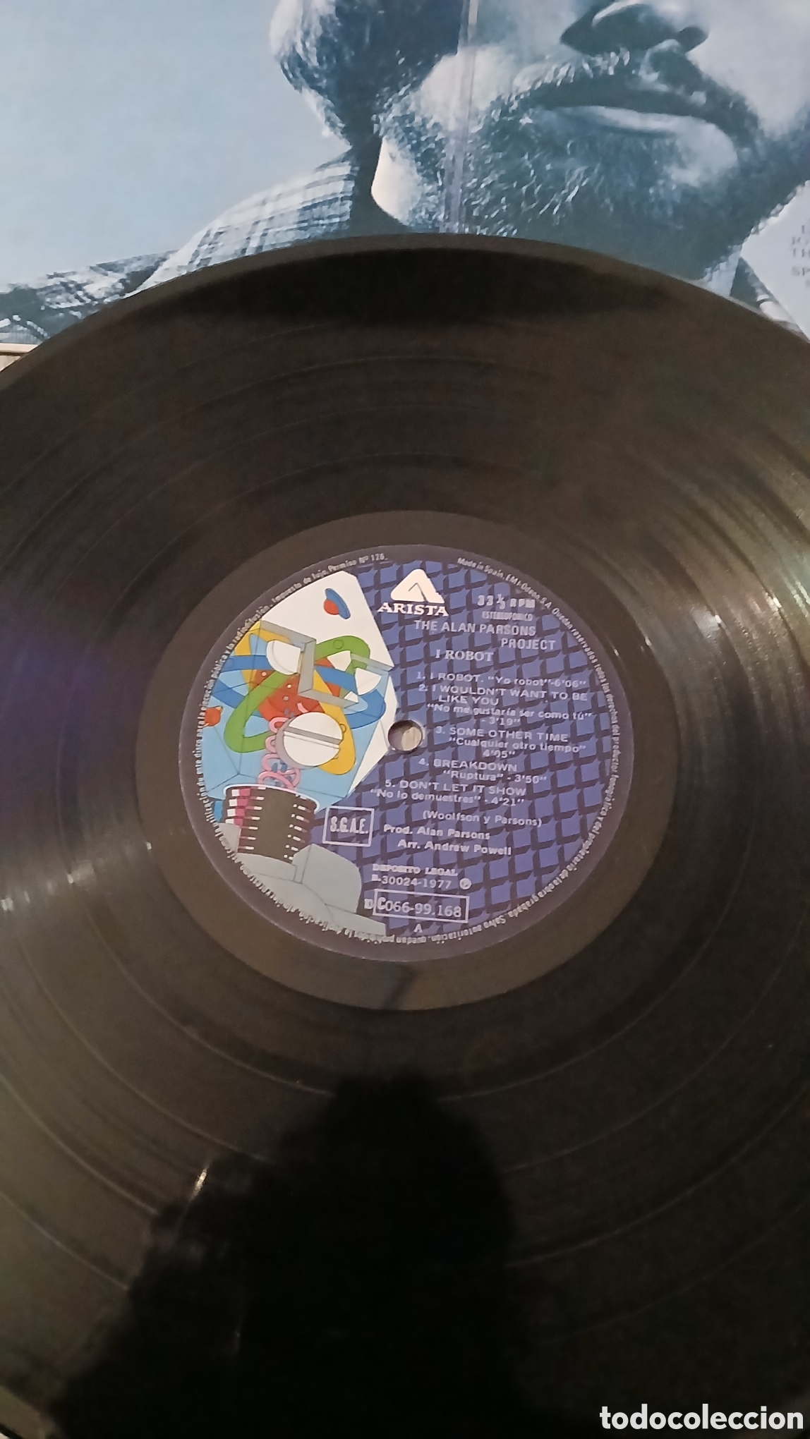 Discos de vinilo: ALAN PARSON PROJECT- ROBOT-LP- ARISTA/SPAIN- IB - Foto 3