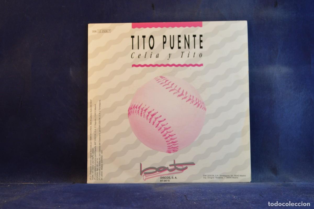 Discos de vinilo: TITO PUENTE - CELIA Y TITO - SINGLE - Foto 1